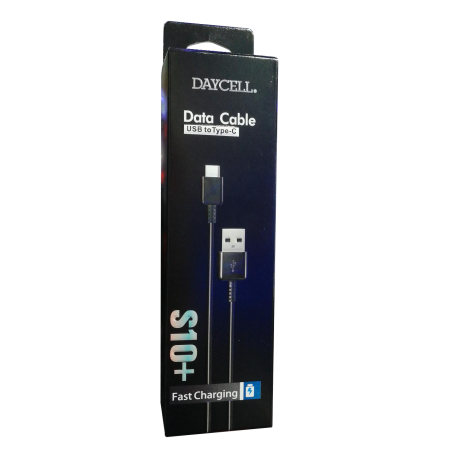 CABLE DE CELULAR DAYCELL S10+ CARGA RAPIDA TIPO C 2.0A