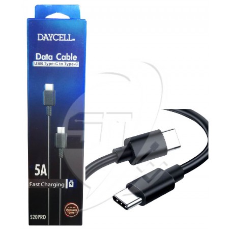 CABLE DE CELILAR DAYCELL S20PRO TIPO C - TIPO C CARGA RAPIDA 5A