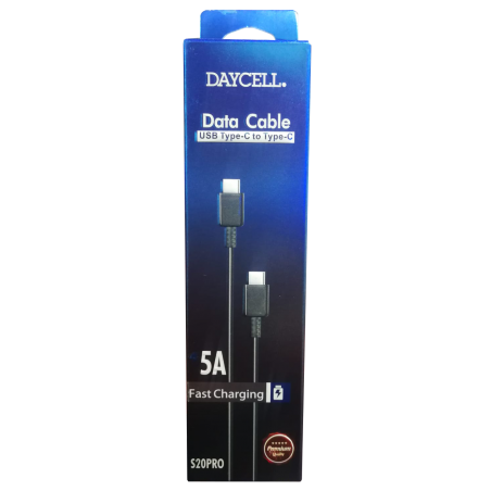 CABLE DE CELILAR DAYCELL S20PRO TIPO C - TIPO C CARGA RAPIDA 5A