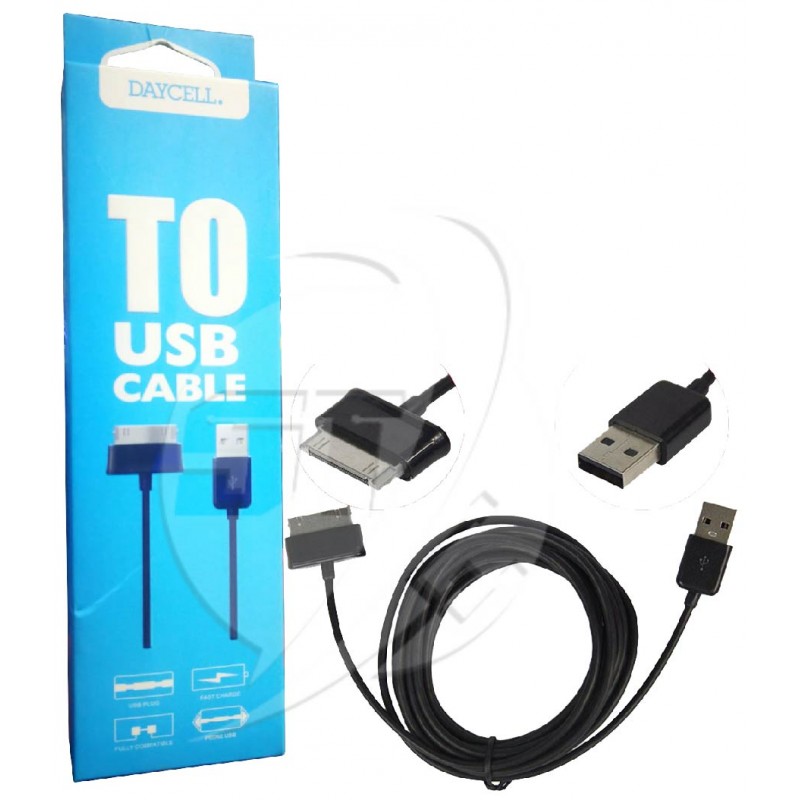 CABLE DE CELULAR IPHONE 4 DAYCELL P1000 2.0A LIGHTNING CABLE DE CELULAR IPHONE 4 DAYCELL P1000 2.0A LIGHTNING