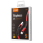 CABLE DE CELULAR LDNIO LS63 V8 2.4A CABLE DE CELULAR LDNIO LS63 V8 2.4A