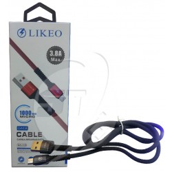 CABLE DE CELULAR LIKEO CH-113A  V8 3.8A