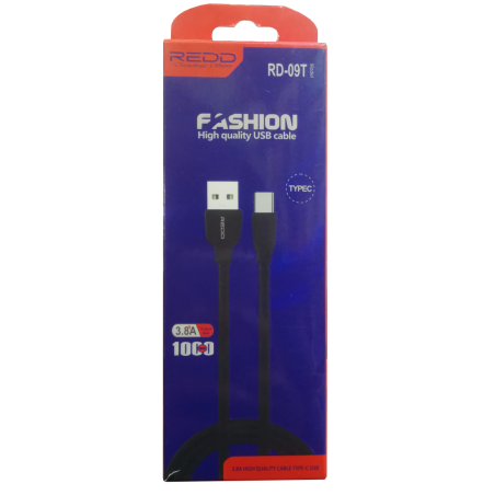 CABLE DE CELULAR REDD RD-09T TIPO C 3.8A