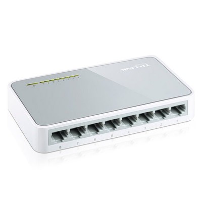 TP-Link - Switch Con 8 Puertos A 10/100 Mbps - TL-SF1008D