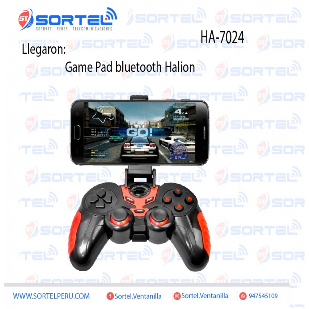 GAME PAD BLUETOOTH HALION HA-7024 PARA CELULAR GAME PAD BLUETOOTH HALION HA-7024 PARA CELULAR