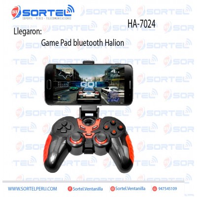 GAME PAD BLUETOOTH HALION HA-7024 PARA CELULAR