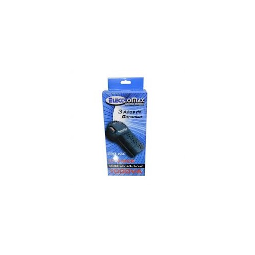 ESTABILIZADOR ELECTROMAX 4 TOMAS HTG-MC6 1000VA