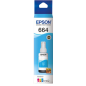 TINTA DE IMPRESORA EPSON T664220 CYAN ORIGINAL TINTA DE IMPRESORA EPSON T664220 CYAN ORIGINAL