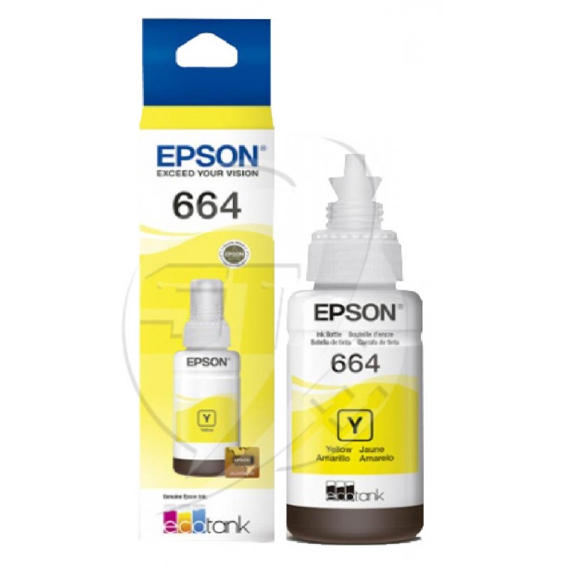 TINTA DE IMPRESORA EPSON 664 YELLOW ORIGINAL