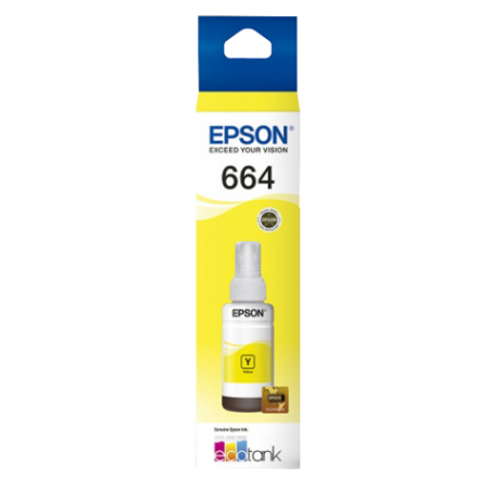 TINTA DE IMPRESORA EPSON 664 YELLOW ORIGINAL