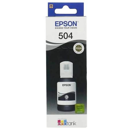 TINTA DE IMPRESORA EPSON 504 NEGRO ORIGINAL 127ML