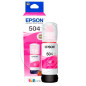 TINTA DE IMPRESORA EPSON 504 MANGENTA ORIGINAL 70 ML TINTA DE IMPRESORA EPSON 504 MANGENTA ORIGINAL 70 ML
