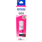 TINTA DE IMPRESORA EPSON 504 MANGENTA ORIGINAL 70 ML TINTA DE IMPRESORA EPSON 504 MANGENTA ORIGINAL 70 ML