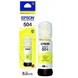 TINTA DE IMPRESORA EPSON 504 YELLOW ORIGINAL 70 ML