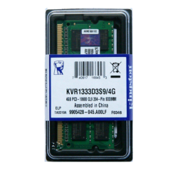 MEMORIA RAM KINGSTON PARA LAPTOP DDR3 PC3  1333 4GB