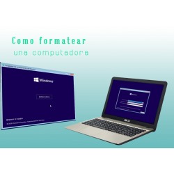 Formateo instalación de sistema operativo Windows y programas básicos