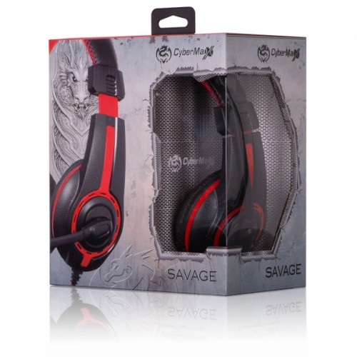 Audifono  Gamer con microfona para pc cybermax savage cyb-h500
