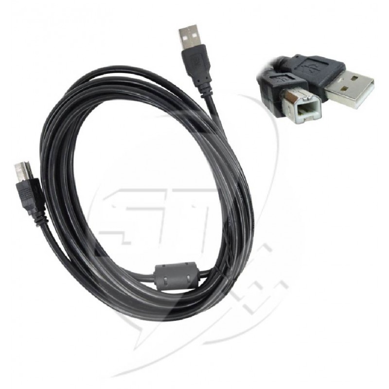 CABLE USB DE IMPRESORA 3 METROS 2.0 CABLE USB DE IMPRESORA 3 METROS 2.0