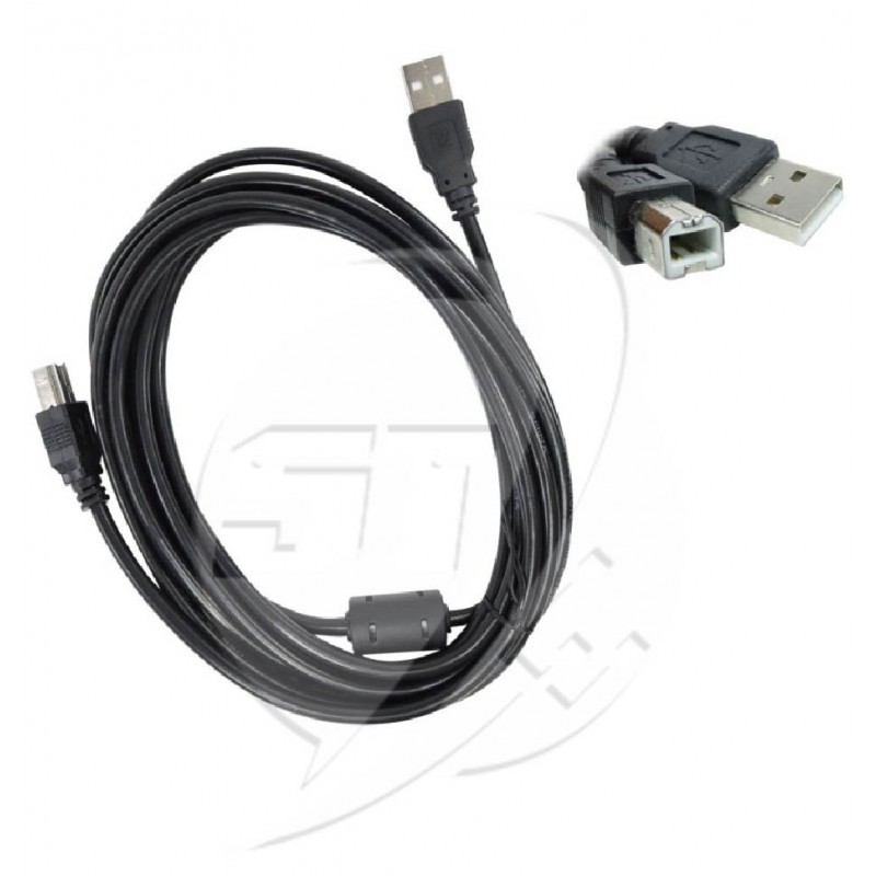 CABLE DE IMPRESORA USB 2.0 A-B 3 METROS CON FILTRO