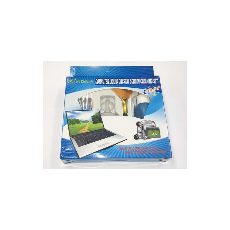 KIT DE LIMPIEZA 4 EN 1 YUEHAIYIZU YH-667 PARA TV MONITOR PC CAMARA LAPTOP