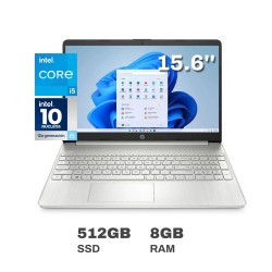 Laptop HP 15-dy5000la 15.6" FHD Intel Core i5 8GB RAM 512GB SSDNatural silver