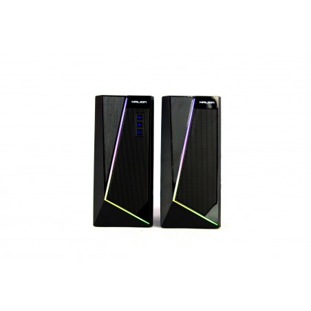 PARLANTE 2.0 HALION HA-S265 RGB L GAMER
