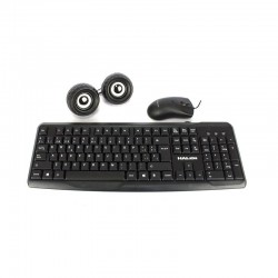 COMBO TECLADO + MOUSE + PARLANTE 3 EN 1 HALION HA-KIT45