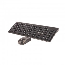 KIT TECLADO + MOUSE INALAMBRICO HALION HA-K210W