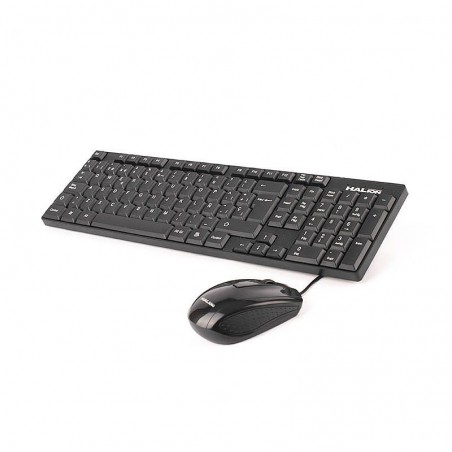 KIT TECLADO + MOUSE USB HALION HA-K651C