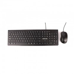 KIT TECLADO MULTIMEDIA MOUSE USB HALION HA-K205C