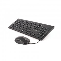 KIT TECLADO MULTIMEDIA MOUSE USB HALION HA-K205C