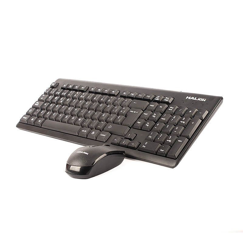 KIT TECLADO MOUSE INALAMBRICO HALION HA-K204W KIT TECLADO MOUSE INALAMBRICO HALION HA-K204W