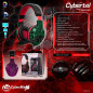AUDIFONO GAMER CYBERTEL CRACKED - CYB HG500L AUDIFONO GAMER CYBERTEL CRACKED - CYB HG500L
