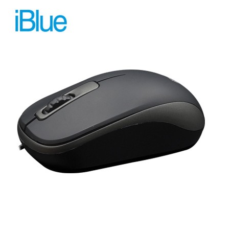 MOUSE OPTICO IBLUE XMK-180 V2 ROJO / GRIS / AZUL CON NEGRO