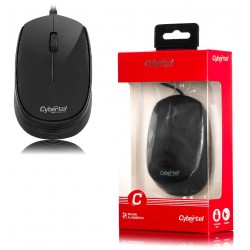 MOUSE OPTICO ALAMBRICO CYBERTEL RICHELIEU CYB M211 NEGRO