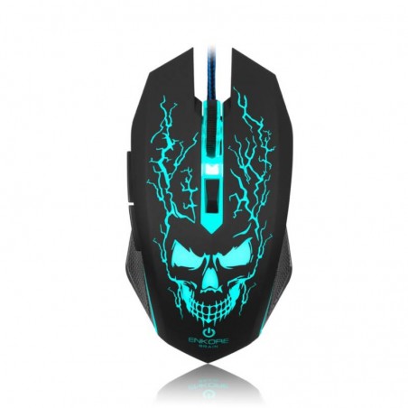 MOUSE + PAD MOUSE GAMER ENKORE BRAIN2 ENT G1005-2 RGB 6LEDS