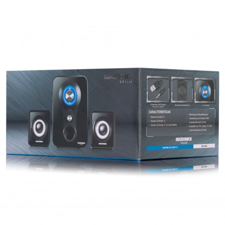PARLANTE MICRONICS KILLER MIC S600 2.1 20W