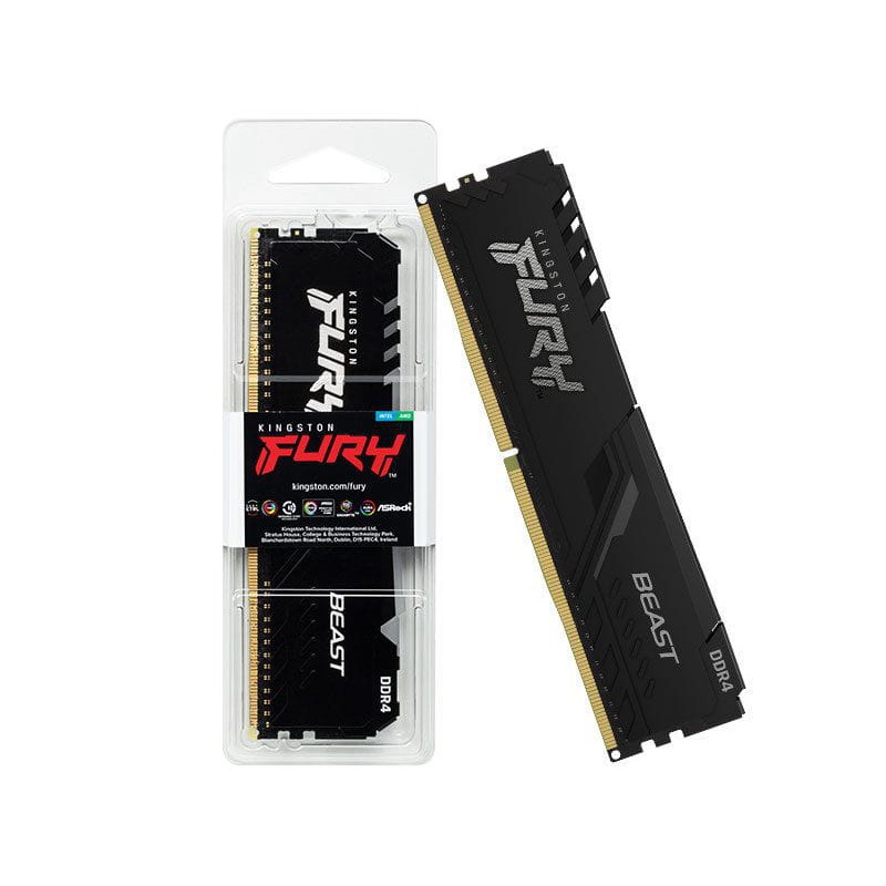 MEMORIA RAM KINGSTON BEAST KF432C16BB/8 DE 8GB DDR4 PC4 3200 PARA PC MEMORIA RAM KINGSTON BEAST KF432C16BB/8 DE 8GB DDR4 PC4 3200 PARA PC