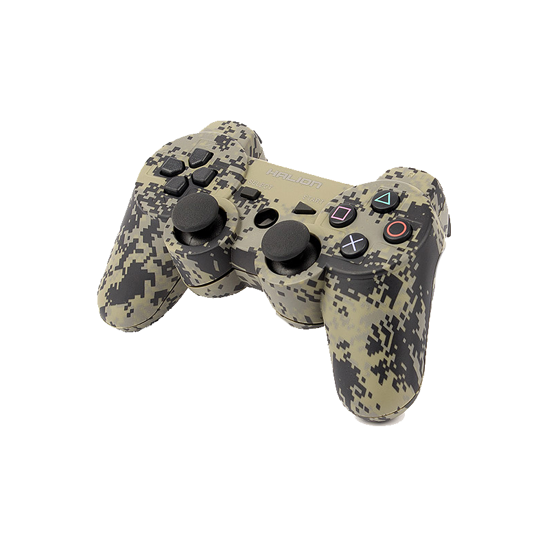 MANDO O GAMEPAD HALION HA-8008 INALAMBRICO CAMUFLADO