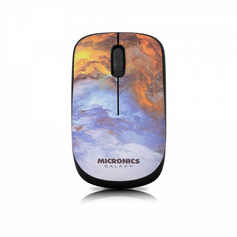 MOUSE INALAMBRICO MICRONICS GALAXY MIC M716 CON DICEÑO