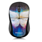 MOUSE INLANMBRICO MICRONICS DIVINE  MIC M726 CON DISEÑO