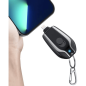 BATERIA PORTATIL KEYCHAIN T17 MODELO LLAVERO CON ENTRADA TIPO C
