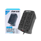 ESTABILIZADOR DE 8 TOMAS FORZA FVR-902 900VA/450W