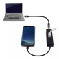 ADAPTADOR TIPO C A RJ45 USB LAN ETHERNRT + HUB 3 PUERTOS