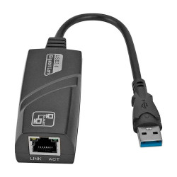 ADAPTADOR USB 3.0 A RJ45 LAN ETHERNET 10/100/1000Mbps