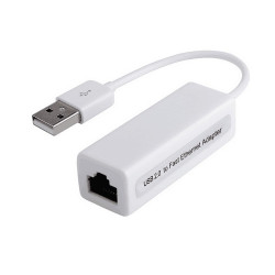 ADAPTADOR USB 2.0  A RJ45 LAN ETHERNET 10/100Mbps