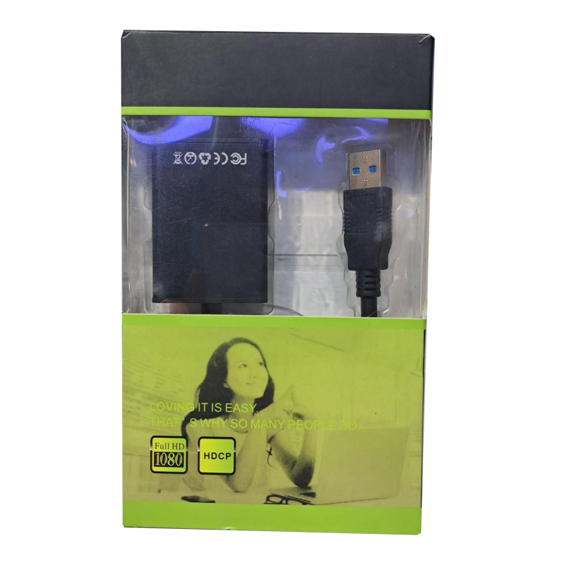 ADAPTADOR DE USB 3.0 A HDMI FULL HD 1080P ADAPTADOR DE USB 3.0 A HDMI FULL HD 1080P