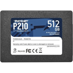 DISCO DURO SSD ESTADO SOLIDO PATRIOT P210 52GB 2.5" SATA