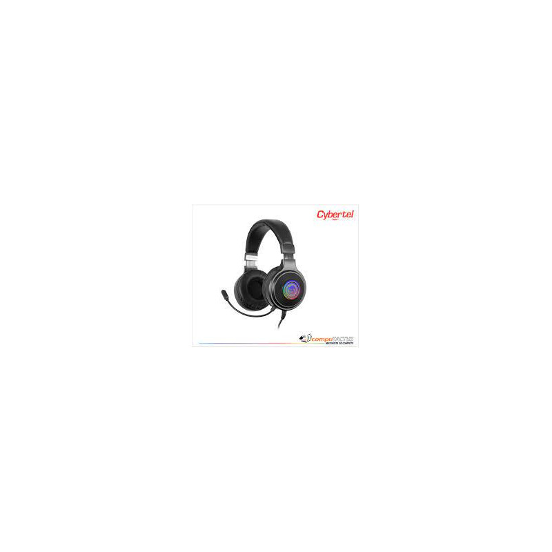 AUDIFONO GAMER CYBERTEL EPICO CYB HG503U RGB CONECCION USB