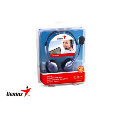 AUDIFONO C/MICROF. GENIUS HS-04S NOISE CANCELLING BLUE (PN 31710025100)